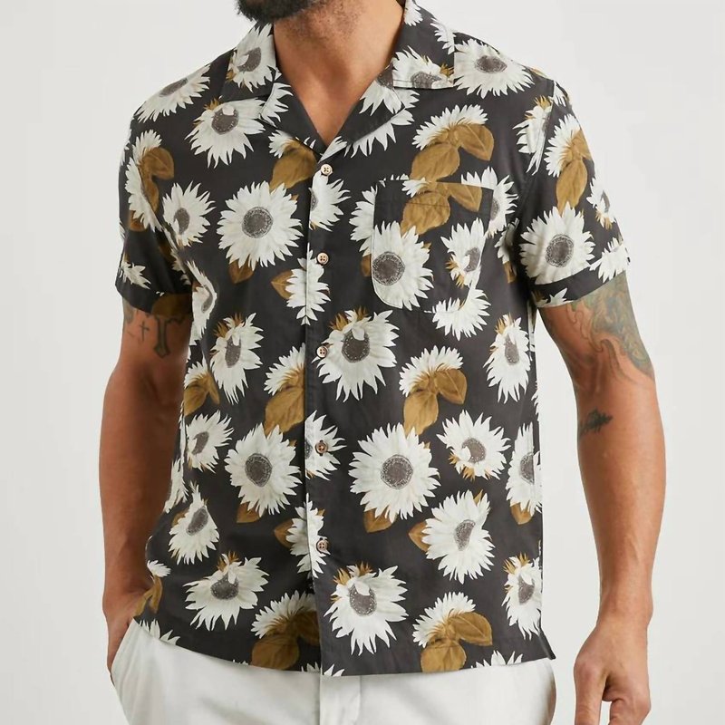 Shop Rails Moreno Shirt In Sunflower Twirl Black