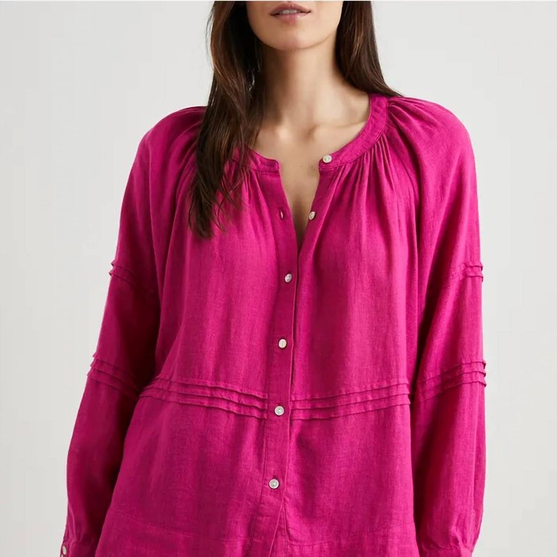 Shop Rails Radiance Button Down Shirt In Radiance In Purple