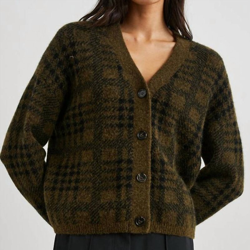 Shop Rails Reese Cardigan Sweater In Brown