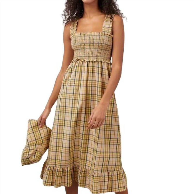 Shop Rails Rumi Dress In Sunflower Plaid In Brown