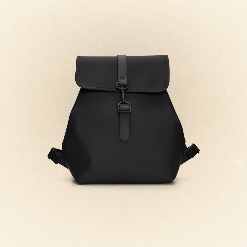 Shop Rains Bucket Backpack In Black