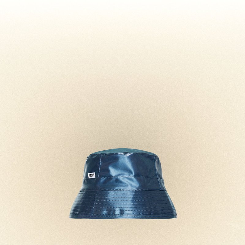 Shop Rains Bucket Hat In Blue