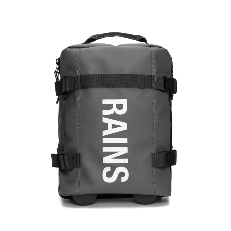 Shop Rains Texel Cabin Bag Mini In Grey