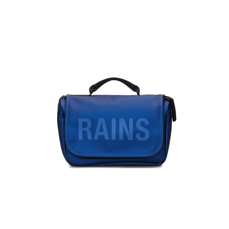 Rains Texel Wash Bag In Blue