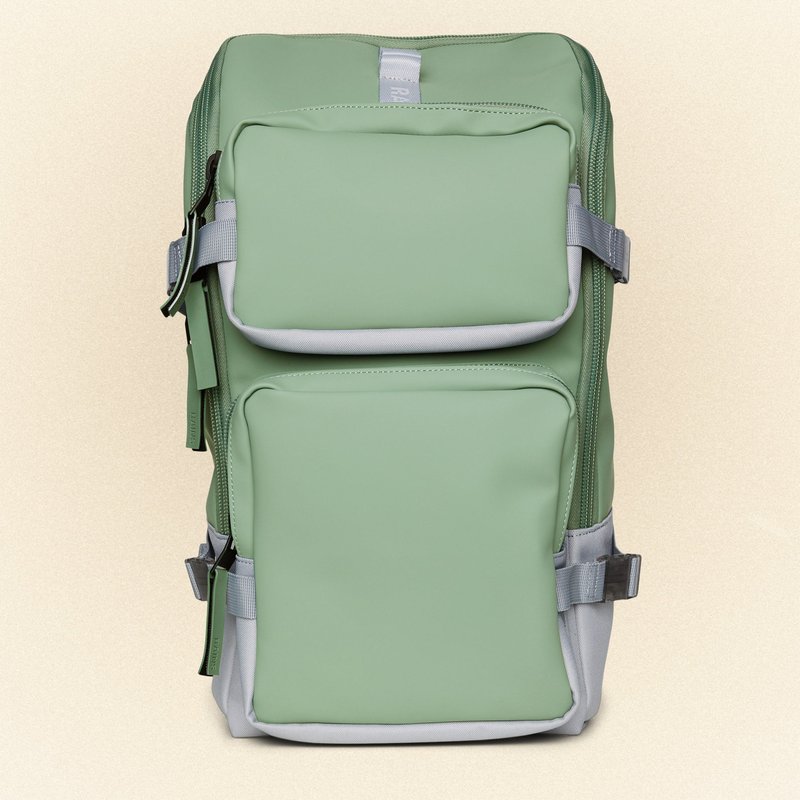 Shop Rains Trail Cargo Backpack In Green