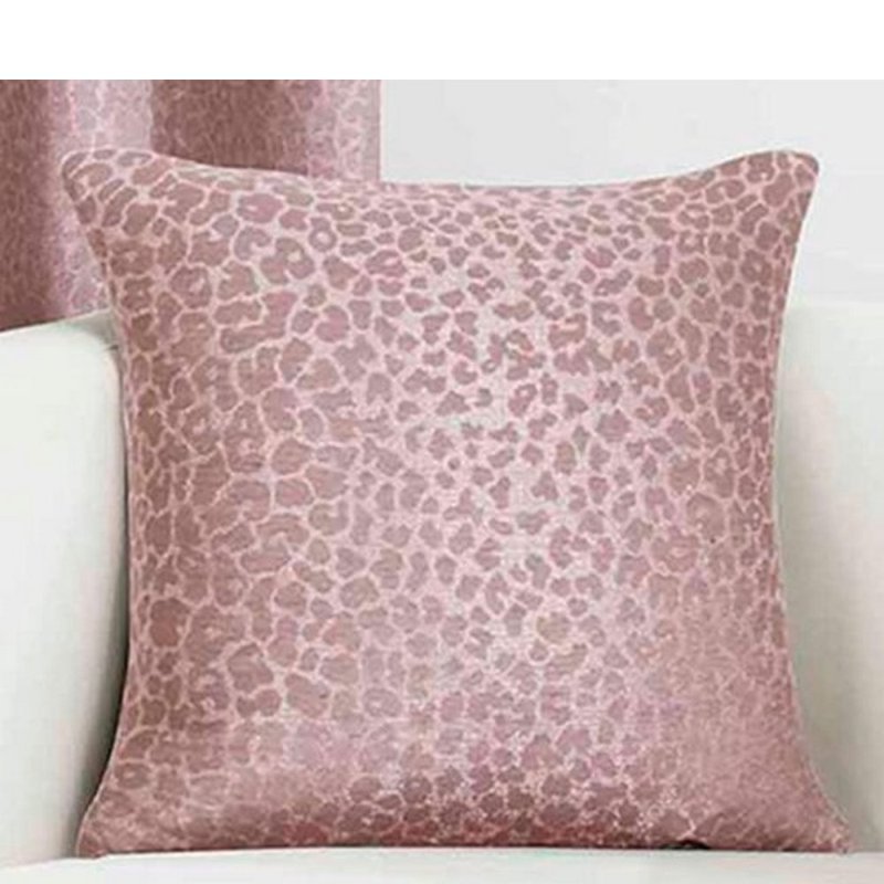 Rapport Sahara Leopard Print Throw Pillow Cover In Pink
