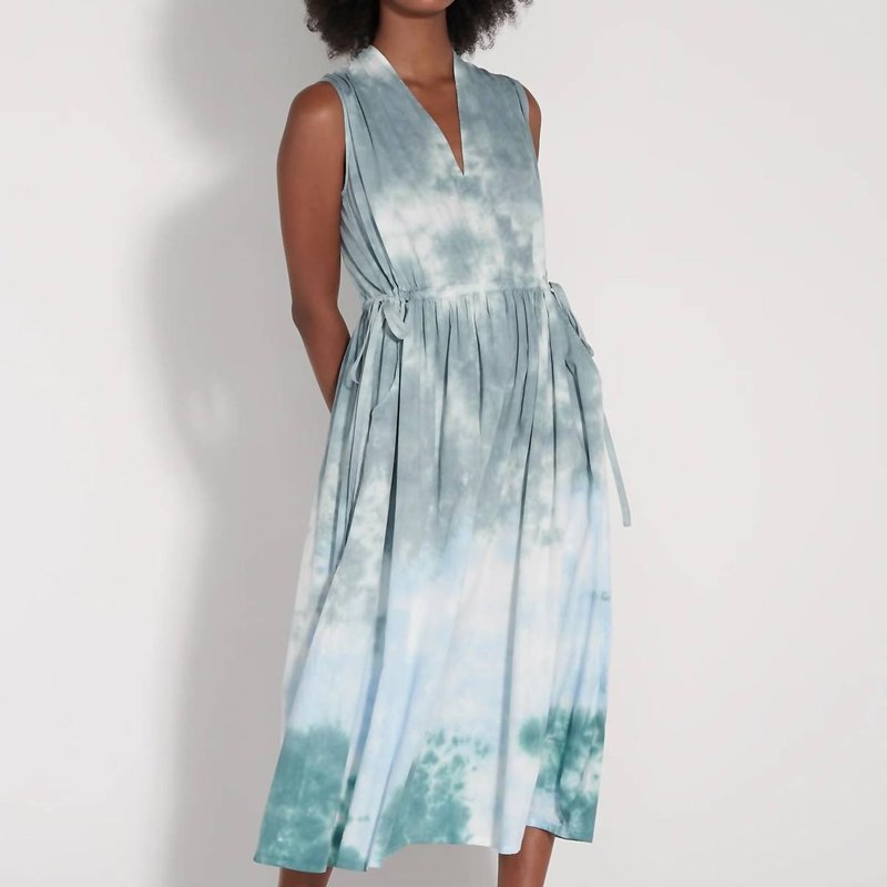 Shop Raquel Allegra Daydream Dress In Blue
