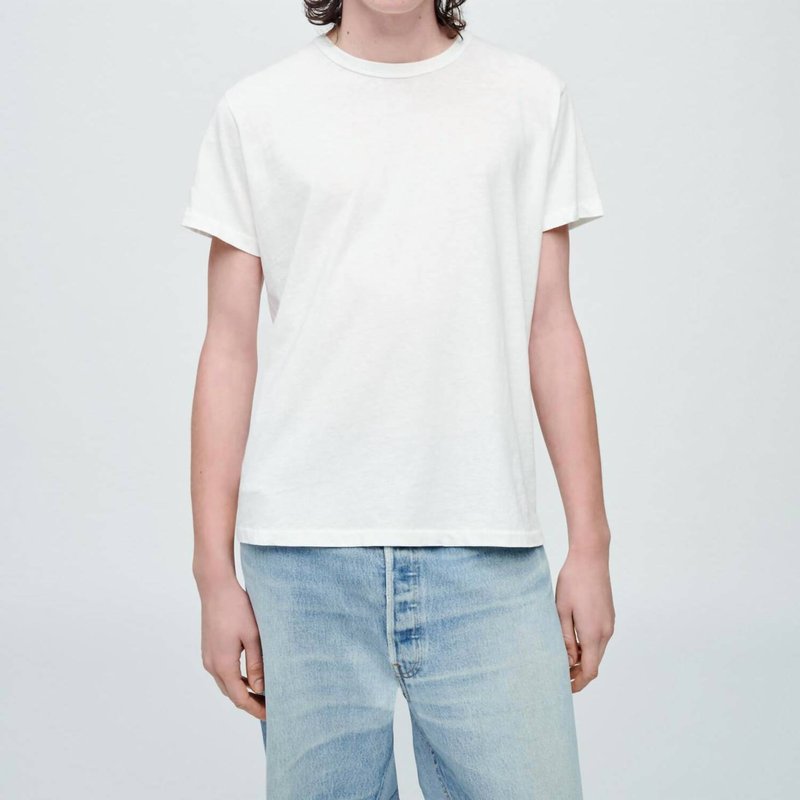 Shop Re/done Men's Classic Tee In White