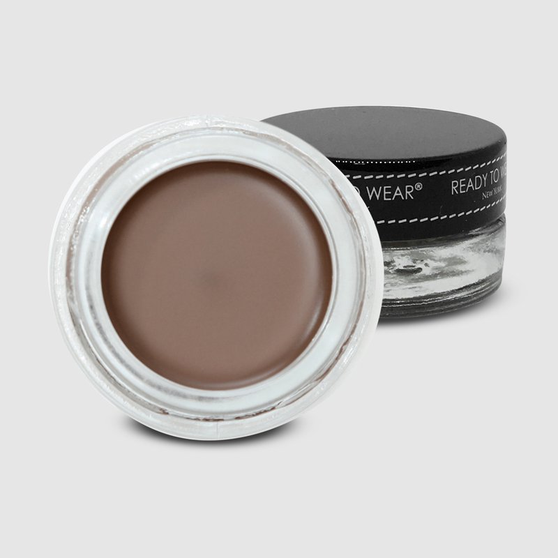 Ready To Wear Beauty Brow Pomade With Double-ended Spoolie Brush In Brown