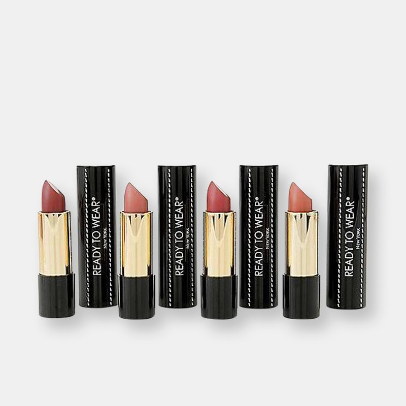 Ready To Wear Beauty Collagen Luxe Lipstick 4pc Set