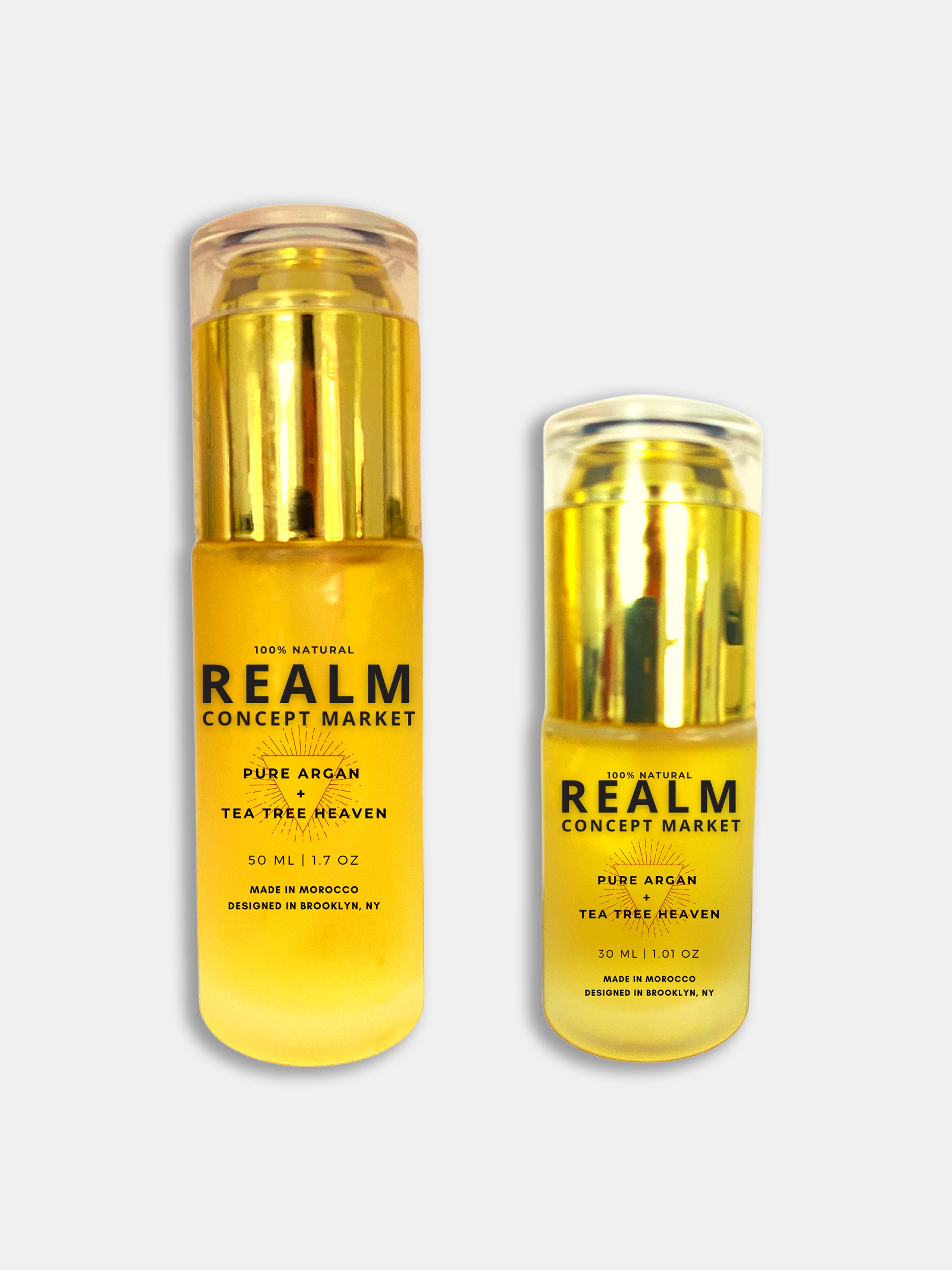 Realm Concept Market Tea Tree Heaven Argan Oil