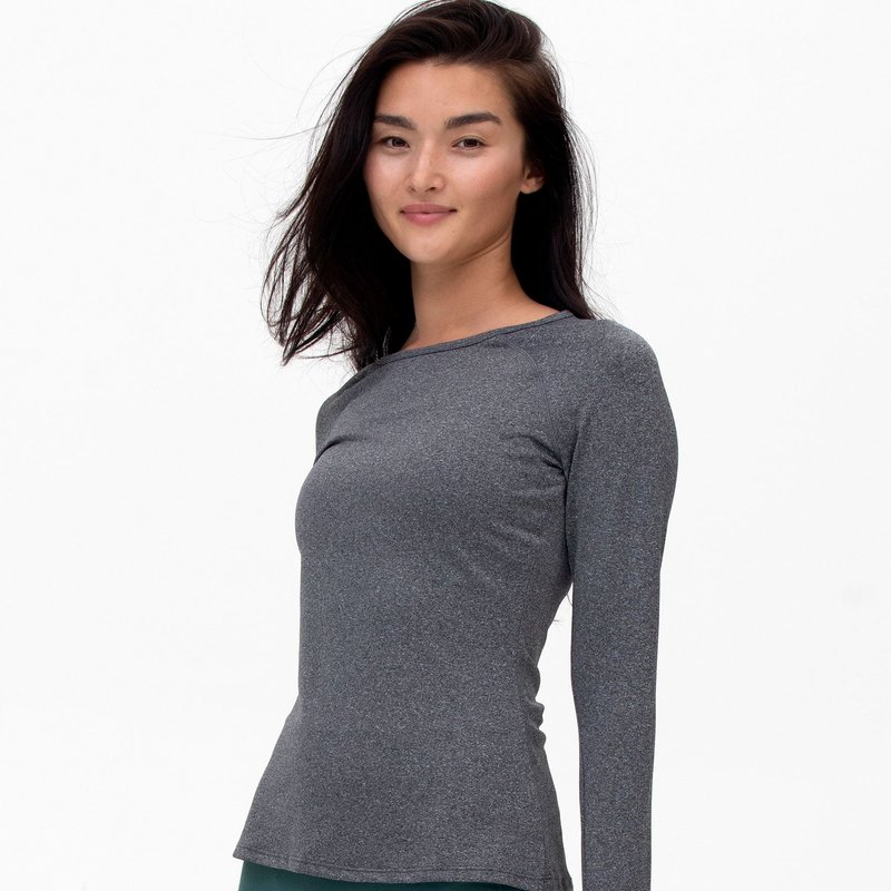 Rebody Citizen Compression Long Sleeve In Grey