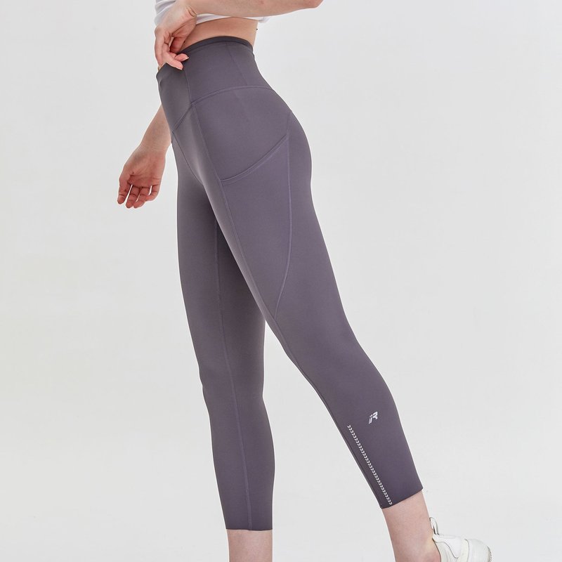 Rebody Energy Reflective Silkiflex Legging 21.5" In Grey