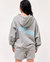 Infinite Passions French Terry Hoodie - Heather Grey/Blue