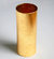 Doré Set/12 10" Gilded Glass Cylinder Vases