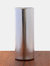 Doré Set/12 10" Gilded Glass Cylinder Vases - Silver