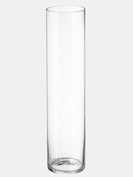 Vitra 26" Glass Cylinder Vase - Clear
