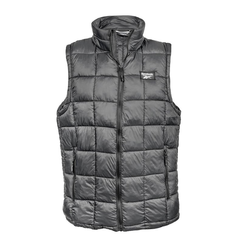 Shop Reebok Men's Glacier Shield Vest In Black