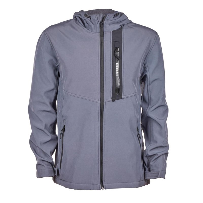 Reebok Men's Softshell Jacket In Grey