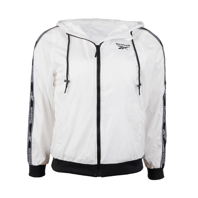 Reebok Women's Windbreaker Jacket In White