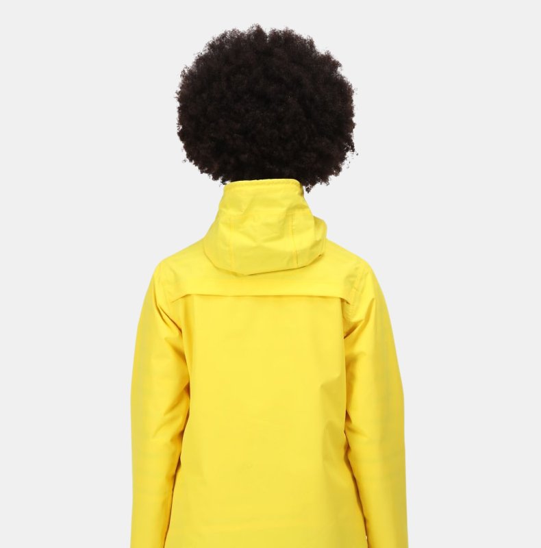 Regatta Bayarma Lightweight Waterproof Jacket In Yellow