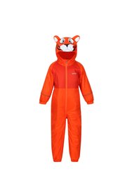 Childrens/Kids Mudplay III Tiger Snowsuit - Blaze Orange