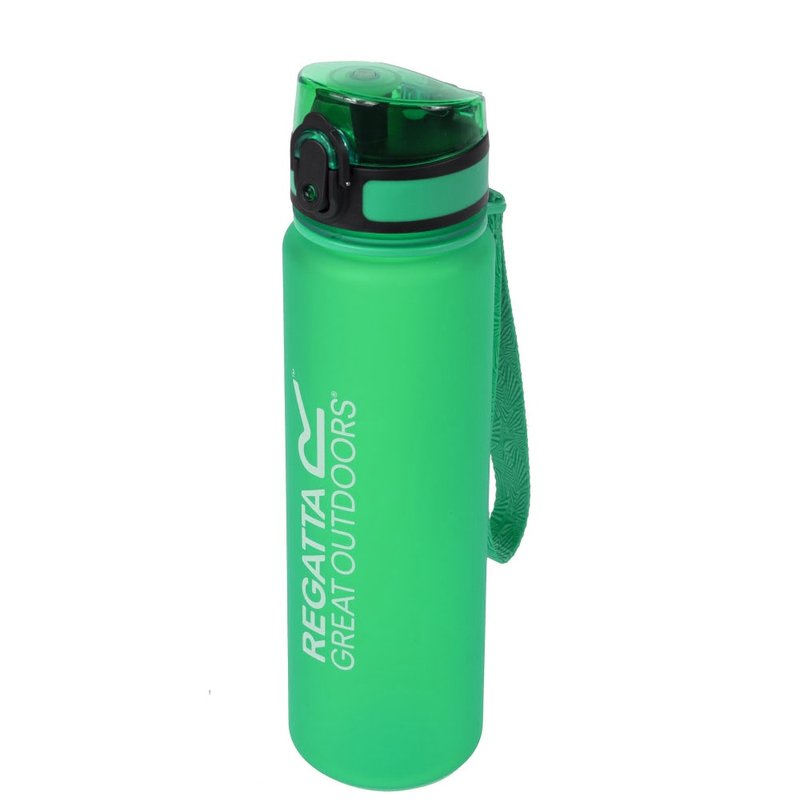Regatta Great Outdoors 0.6l Tritan Drinks Flip Flask In Green
