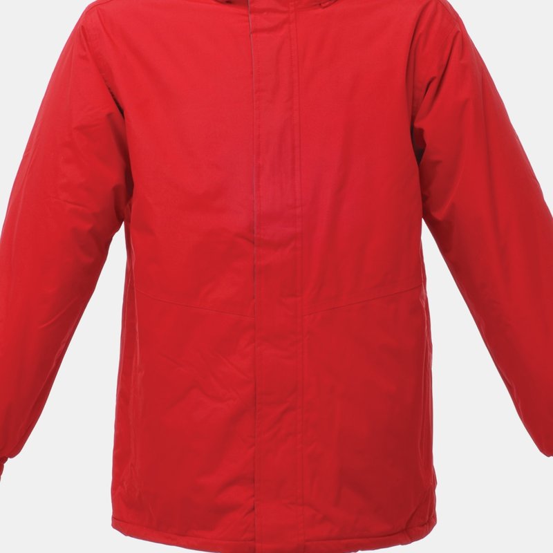 Regatta Mens Beauford Waterproof Windproof Jacket Thermoguard Insulation In Red