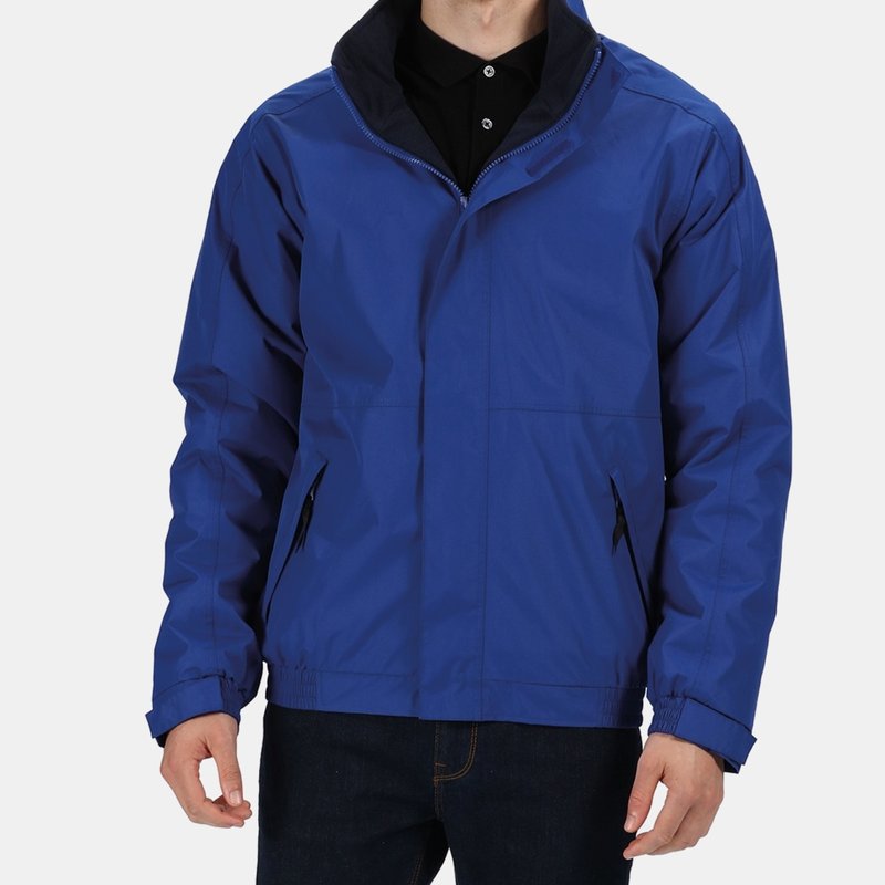 Regatta Mens Dover Waterproof Windproof Jacket In Blue