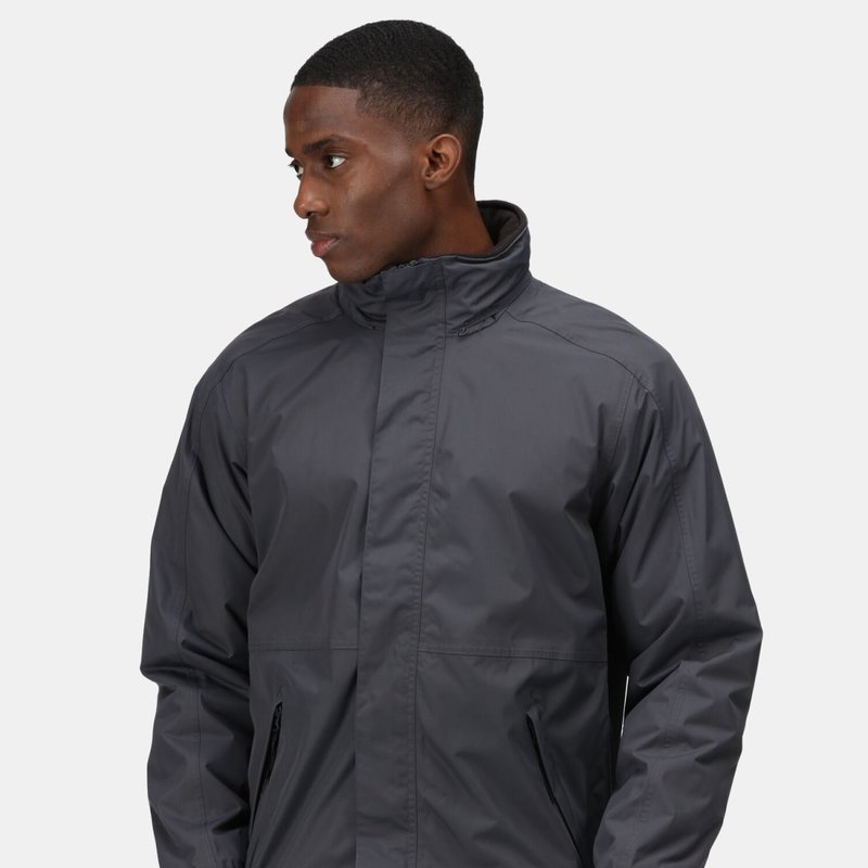 Regatta Mens Eco Dover Waterproof Insulated Jacket In Grey