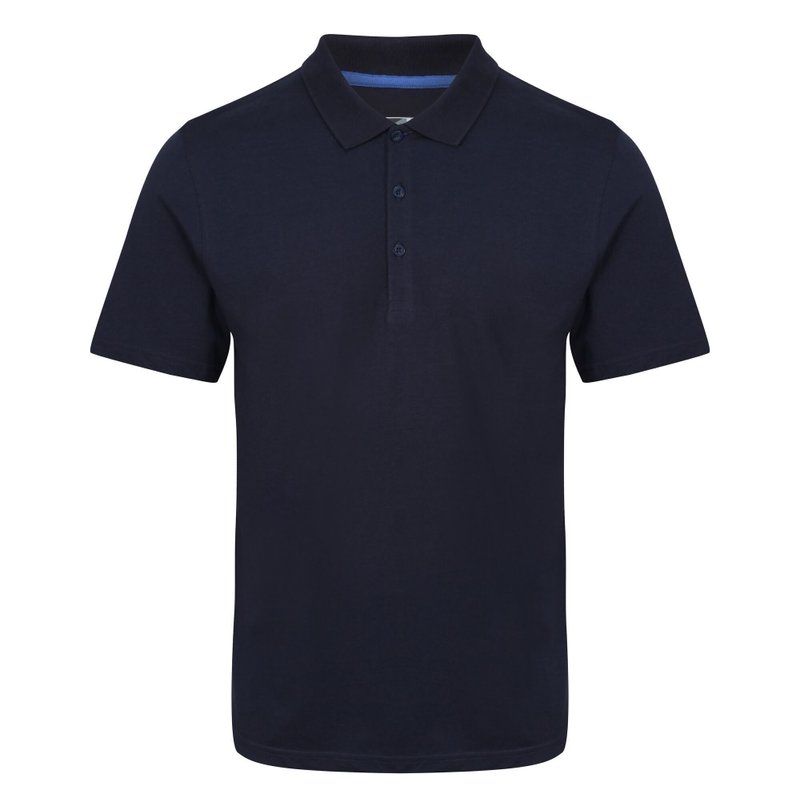 Regatta Mens Essentials Polo Shirt In Blue