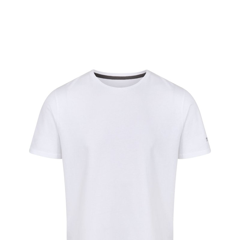 Shop Regatta Mens Essentials T-shirt In White