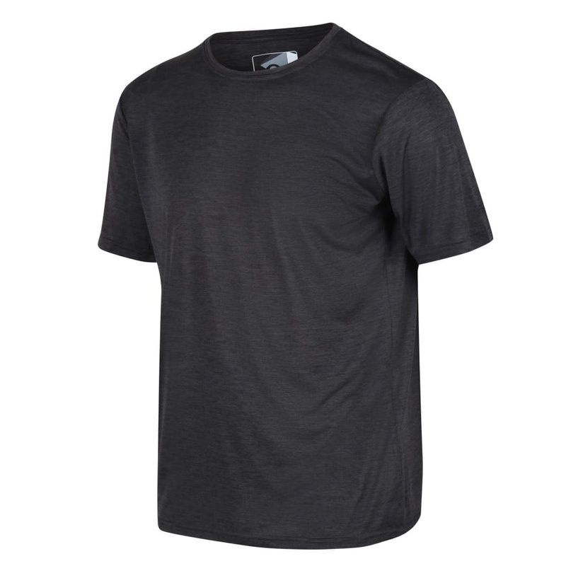 Shop Regatta Mens Fingal Edition Marl T-shirt In Grey