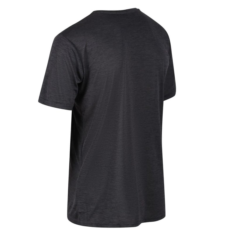 Shop Regatta Mens Fingal Edition Marl T-shirt In Grey