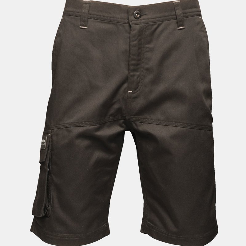 Regatta Mens Heroic Cargo Shorts In Black