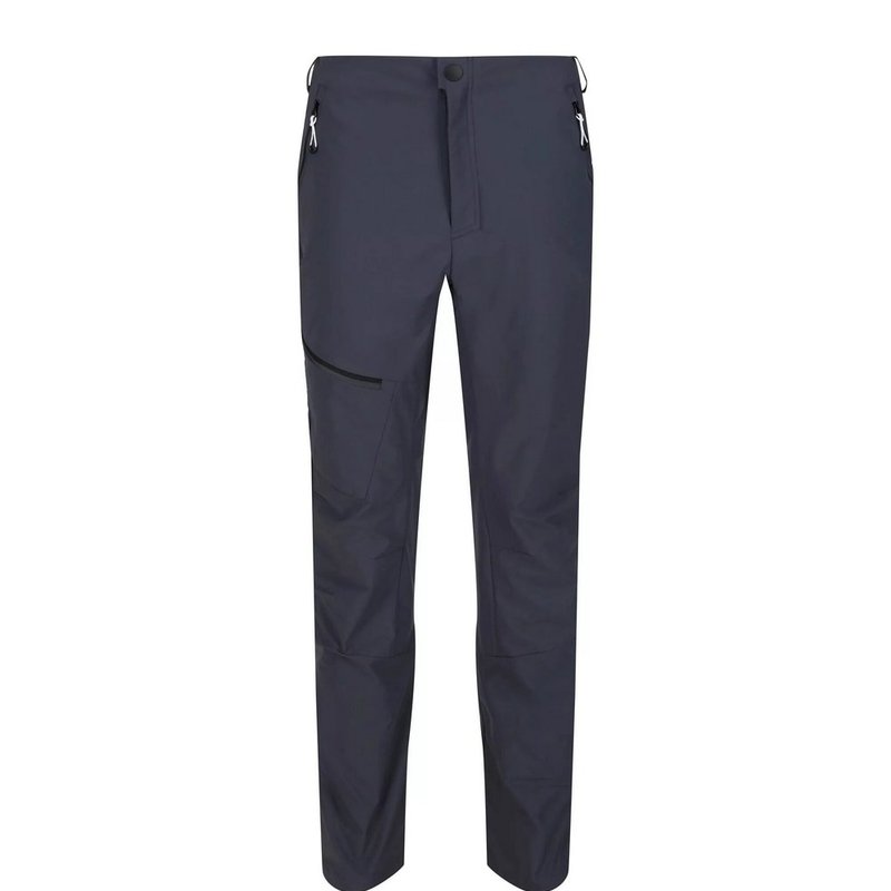 Shop Regatta Mens Highton Pro Hiking Trousers In Grey