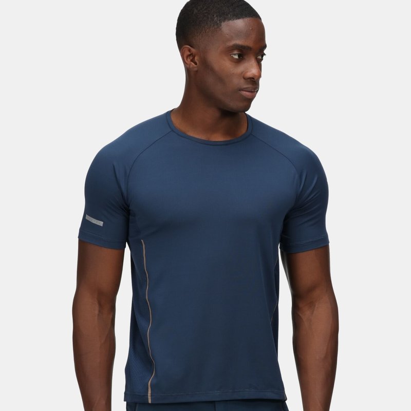 Regatta Mens Highton Pro Logo T-shirt In Blue