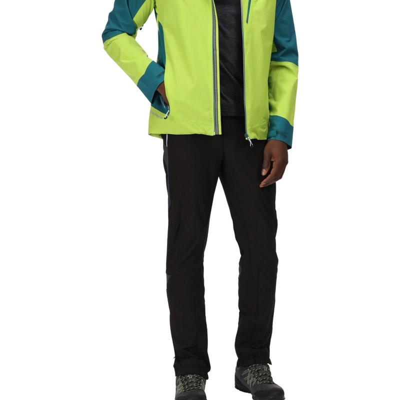 Regatta Mens Highton Pro Waterproof Jacket In Green