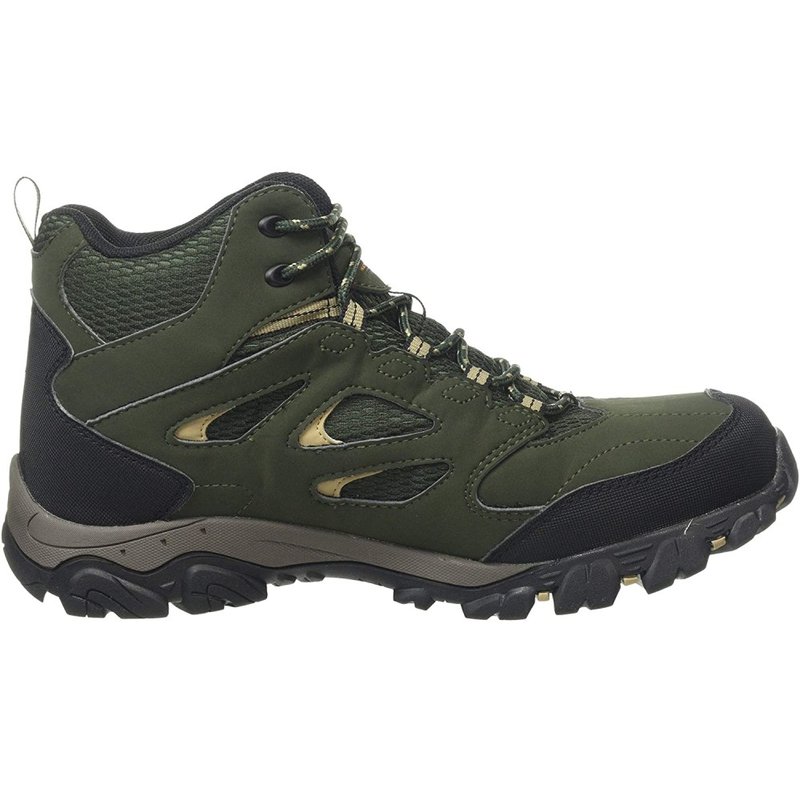 Regatta Mens Holcombe Iep Mid Hiking Boots In Green