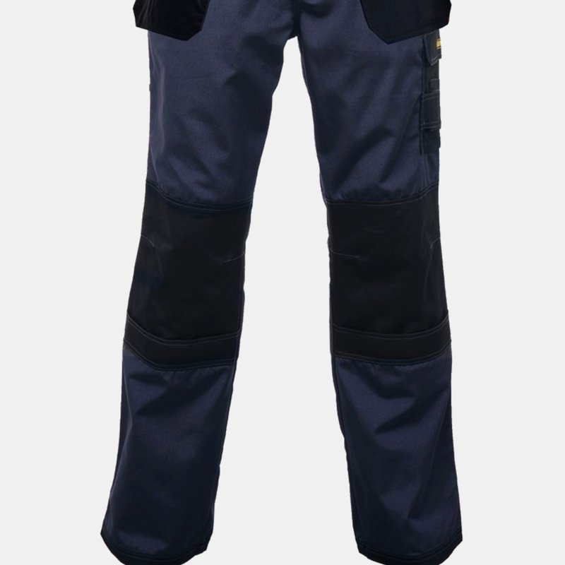 Regatta Mens Holster Workwear Trousers Short, Regular And Long In Blue