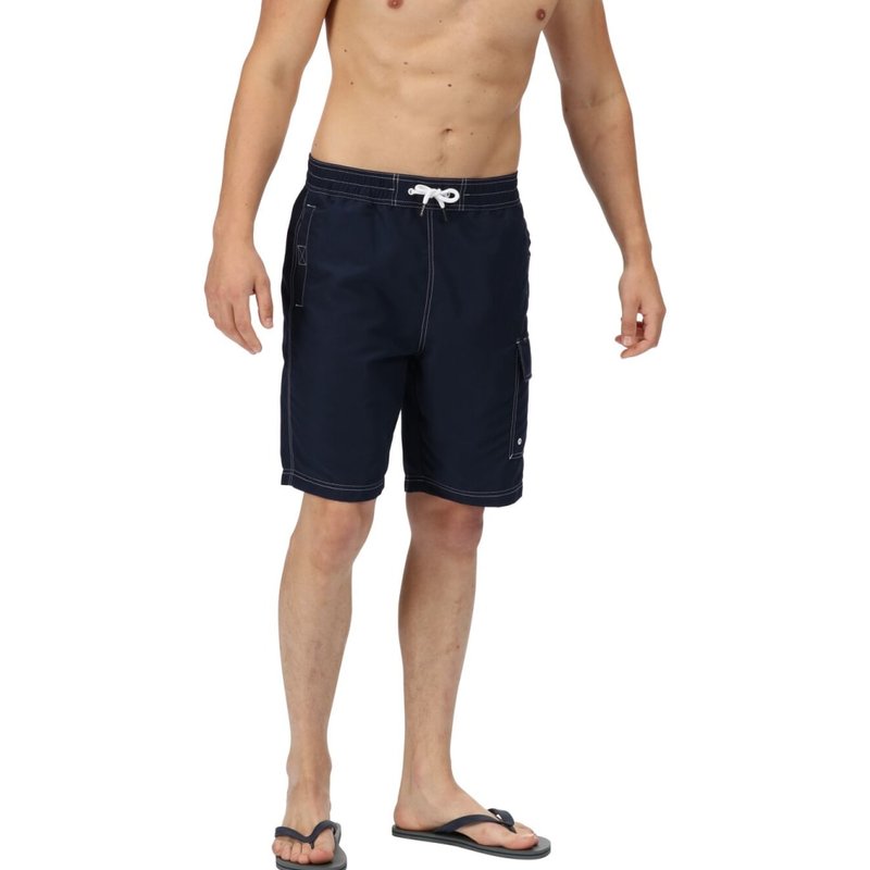 Regatta Mens Hotham Iv Swim Shorts In Blue