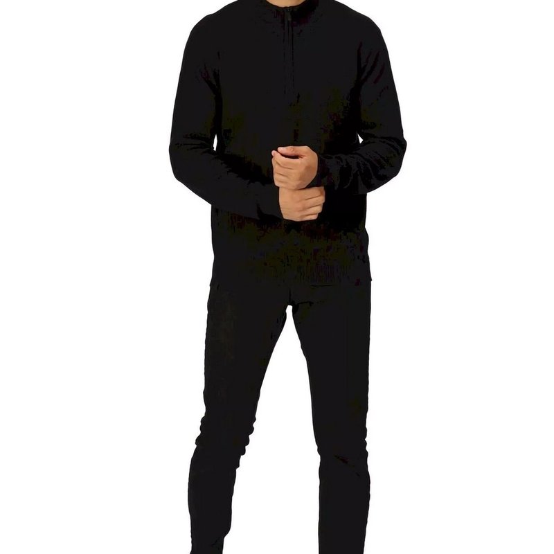 Regatta Mens Keaton Knitted Sweater In Black