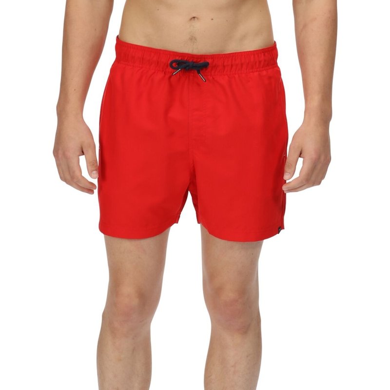 Regatta Mens Mawson Ii Swim Shorts In Red
