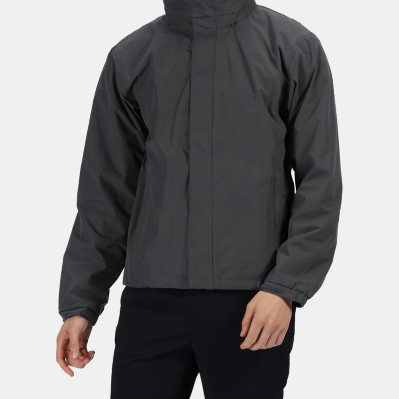 Regatta Mens Pace Ii Lightweight Waterproof Jacket In Grey