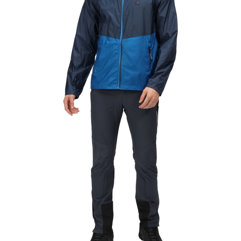 Regatta Mens Pack It Pro Waterproof Jacket In Blue