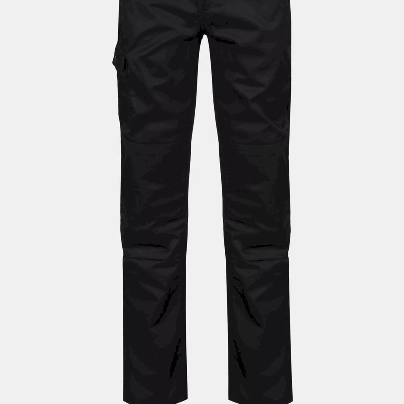 Regatta Mens Pro Cargo Pants In Black