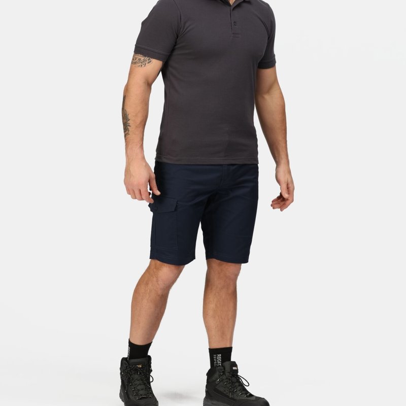 Regatta Mens Pro Cargo Shorts In Black