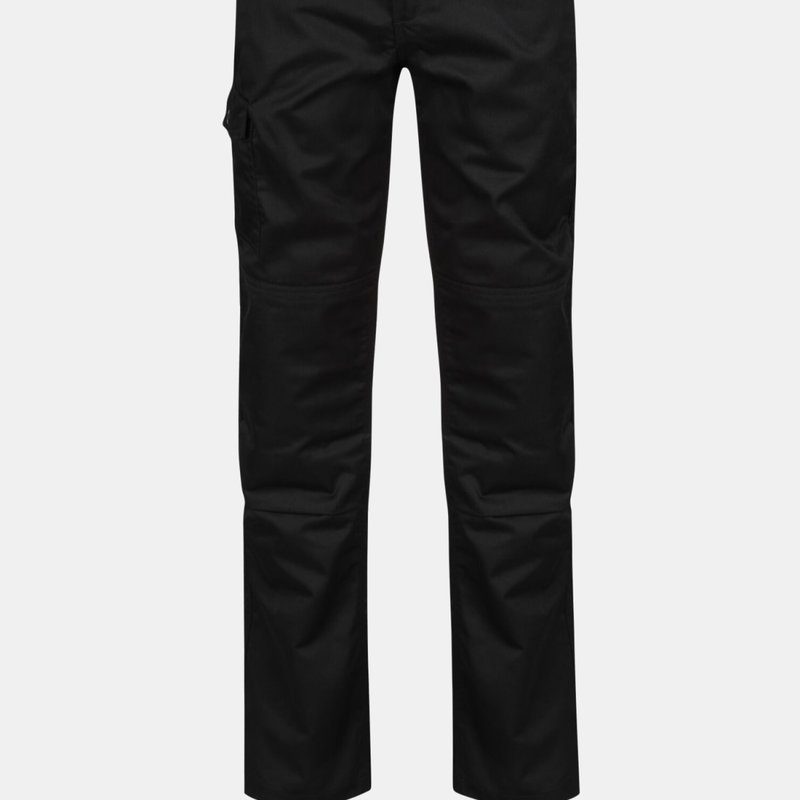 Regatta Mens Pro Cargo Trousers In Black