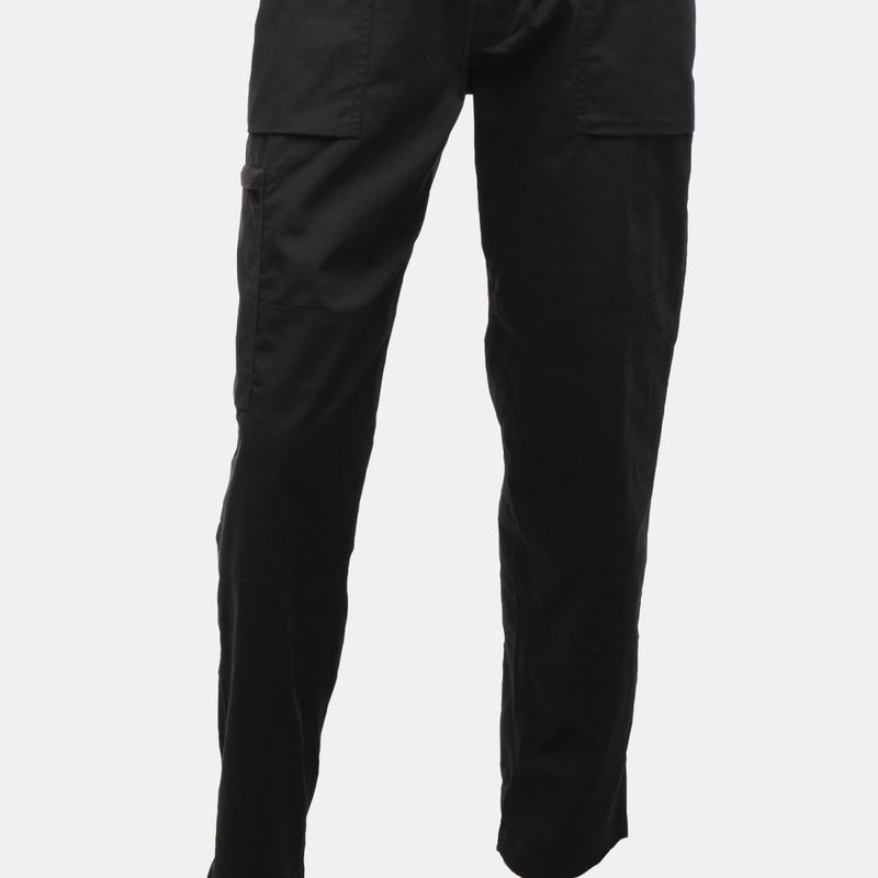 Regatta Mens Sports New Action Pants/trousers In Black