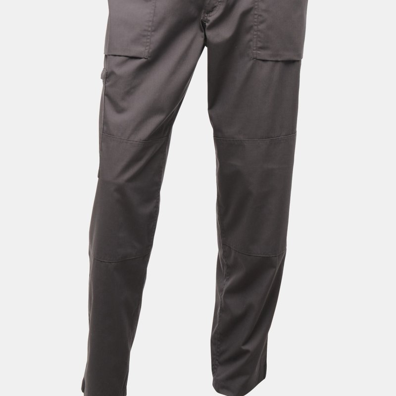 Regatta Mens Sports New Action Pants/trousers In Grey